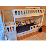 modern stapelbed met trap Almere